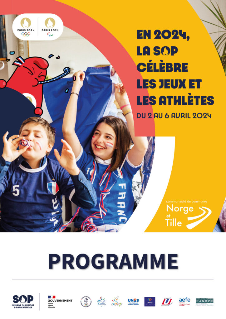 Couverture du programme de la Semaine olympique et paralympique 2024