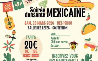 Soirée dansante Mexicaine