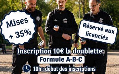 Concours de pétanque