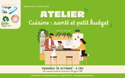Atelier – Cuisine : santé et petit budget