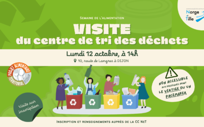 Visite du centre de tri des déchets